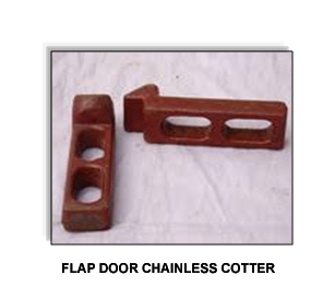 FLAP DOOR CHAINLESS COTTER